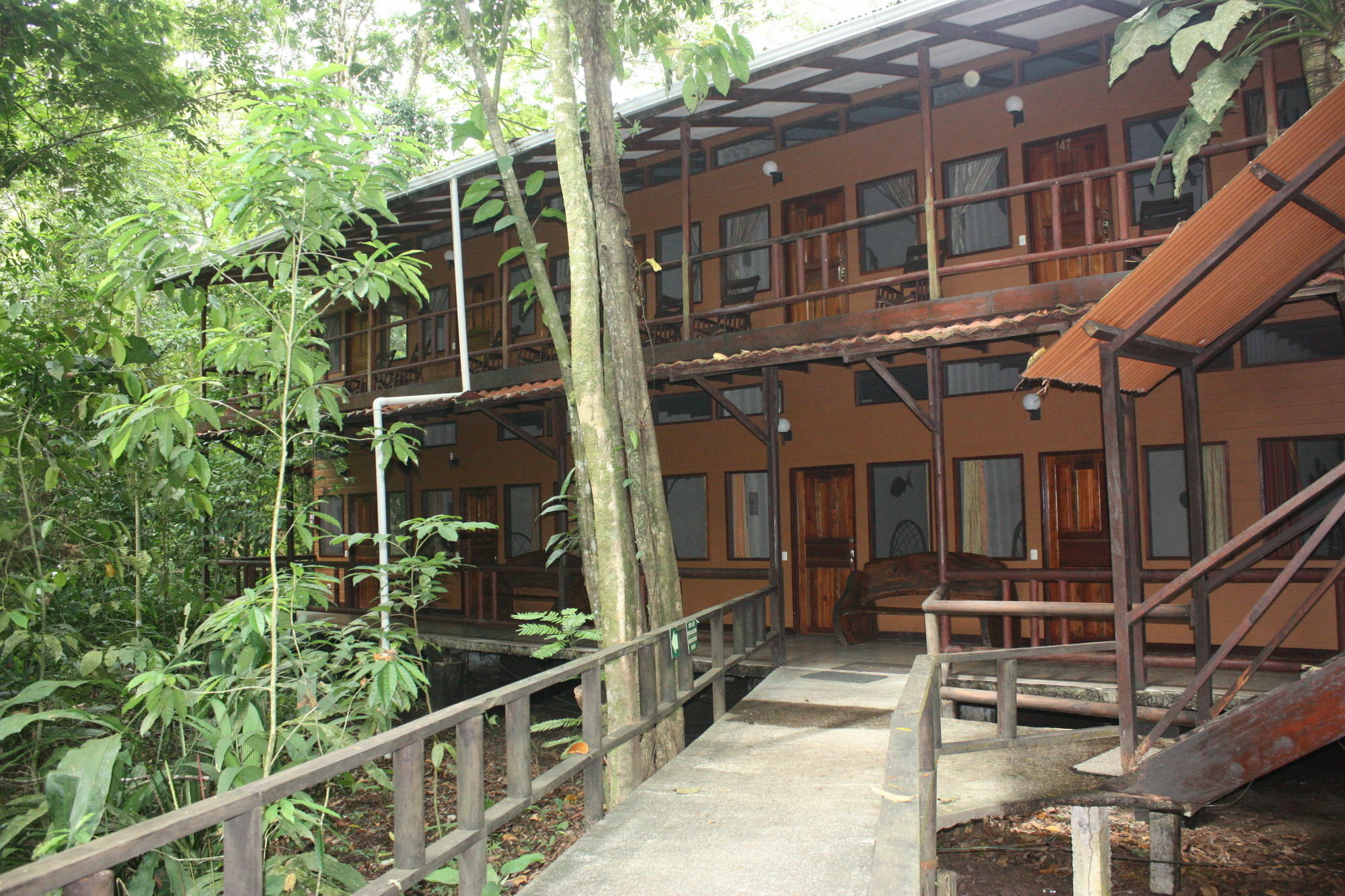 Rana Roja Lodge 托尔图格罗 外观 照片